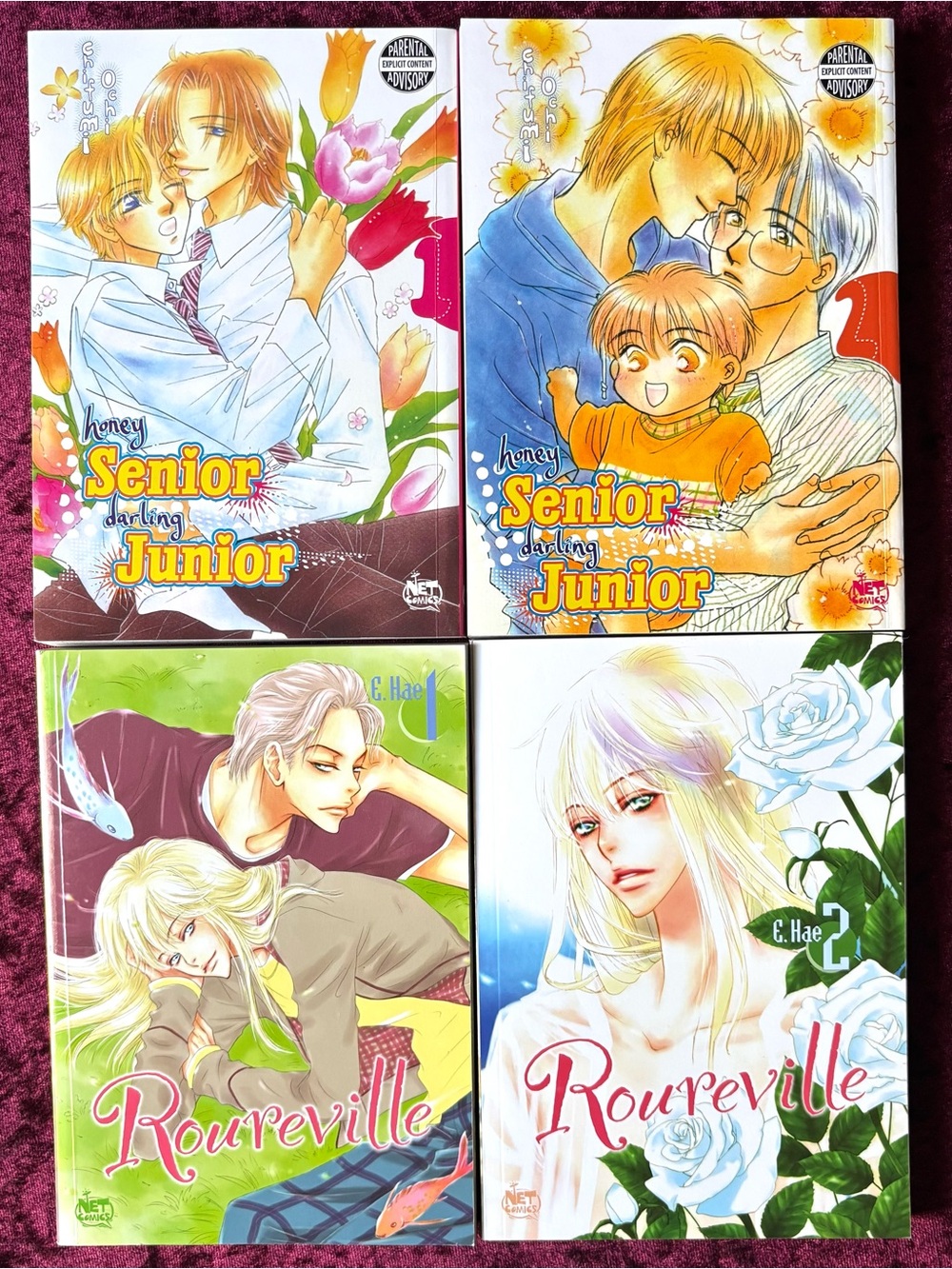Honey Senior Darling Junior & Roureville Manga set